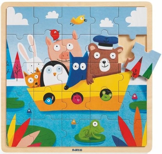 

Мозаика/пазл Djeco Лодочка 01816