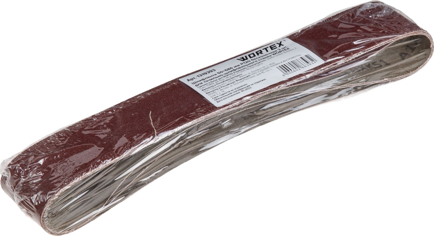 Набор шлифлент Wortex 1319393 (3шт)