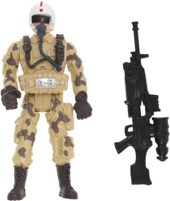Фигурка Chap Mei Солдат-пилот с аксессуарами 545004-6