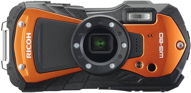 Фотоаппарат Ricoh WG-80 (оранжевый)