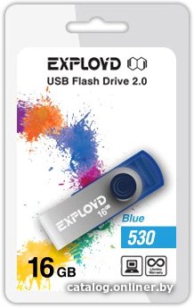 Exployd 530 16GB (niebieski) [EX016GB530-Bl]