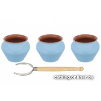 Набор горшочков Elan Gallery TerraCotta 570100 в Витебске