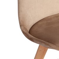 Стул TetChair Tulip Soft mod. 053V (бежевый HLR 12/натуральный)