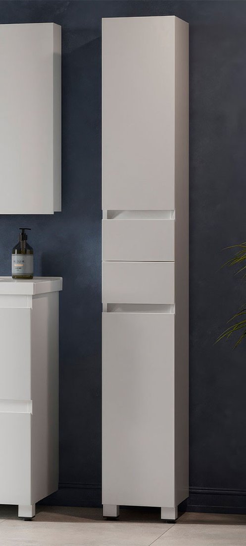 

Belux Шкаф-пенал Неаполь П 26-02 (1, белый глянцевый)