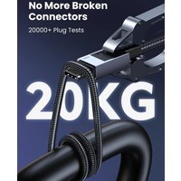 Кабель Ugreen L512 USB Type-C - USB Type-C 45063 (1 м, черный)