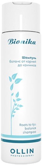 

Шампунь Ollin Professional Баланс от корней до кончиков BioNika 250 мл