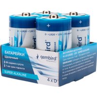 Батарейка Gembird GB-LR20-4B