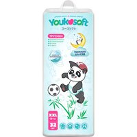 Трусики-подгузники Youkosoft Универсальные премиум 15+ XXL (32 шт)