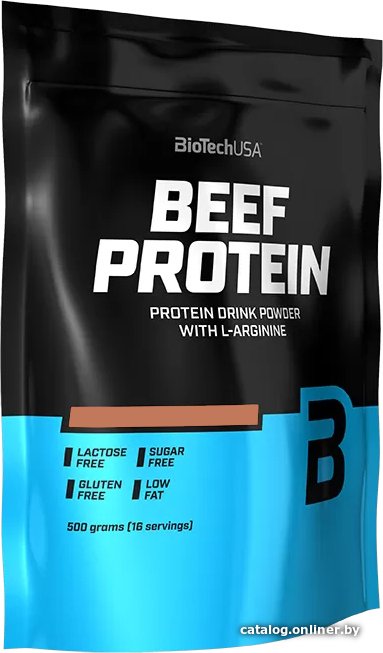 Протеин сывороточный (гидролизат) BioTech USA Beef Protein (500 г, шоколад/кокос)