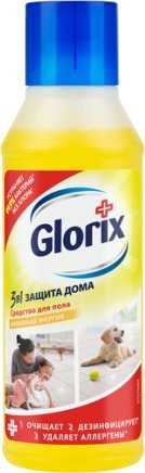 Средство для напольных покрытий Glorix Лимонная энергия 1 л