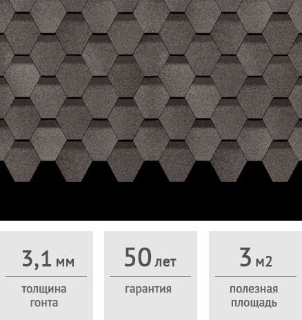 

Битумная черепица Docke Pie Premium Шеффилд (фладен)