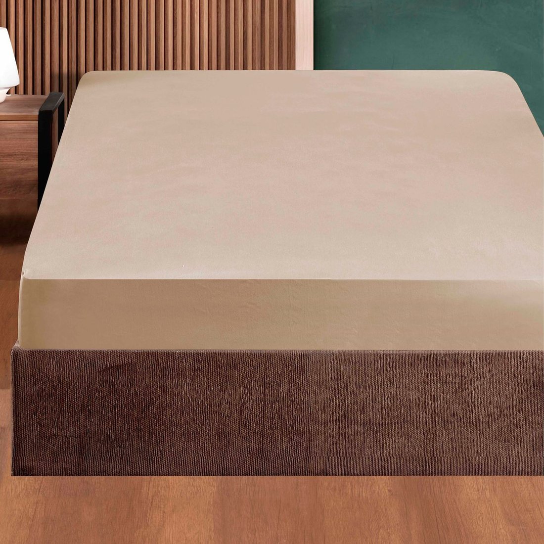 Простыня DO&CO Soft на резинке 90x200x30 12121 (молочный)