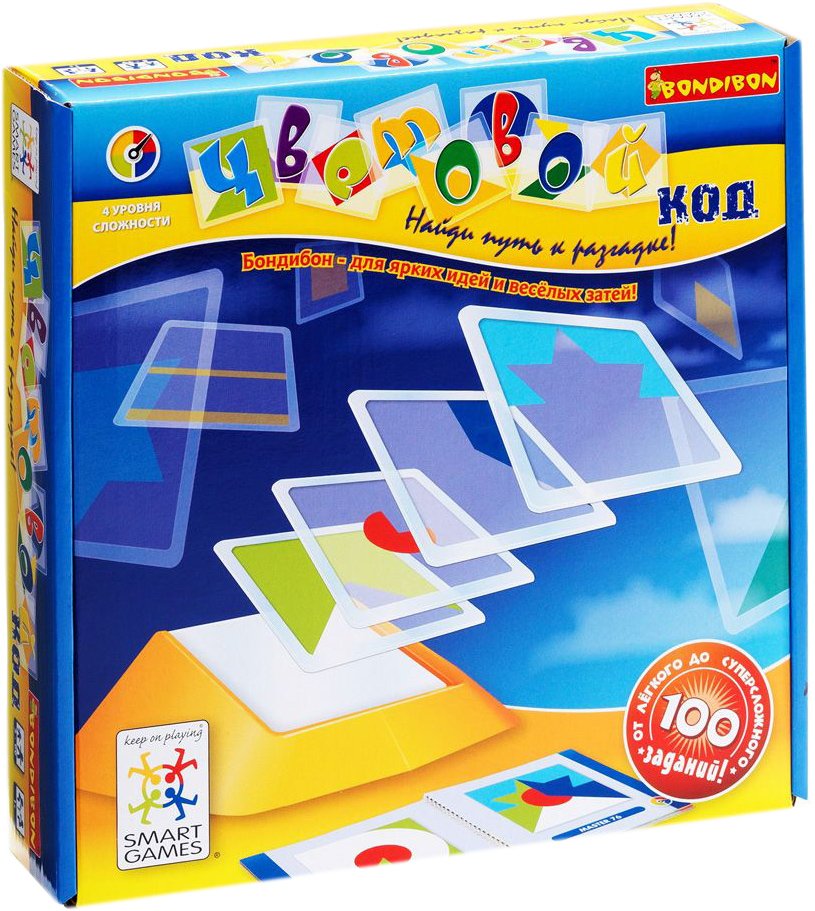 

Настольная игра Bondibon Цветовой код [ВВ0352]