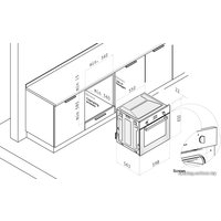 Электрический духовой шкаф Korting OKB 481 CRC