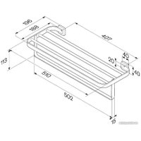 Полка для полотенца AM.PM Func A8F37722