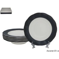Набор тарелок Lenardi Gray 108-308 (6 шт)