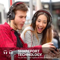 Наушники OneOdio A71 (черный/красный)