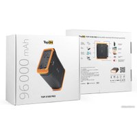 Портативная зарядная станция TopON TOP-X100 PRO (черный/оранжевый)