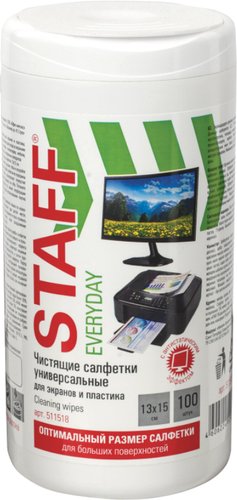 Влажные салфетки Staff Everyday 511518 (100 шт)