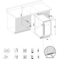 Винный шкаф Dunavox DAUF-32.83B