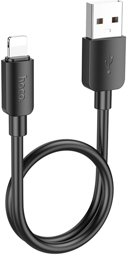 

Кабель Hoco X96 USB Type-A - Lightning (1 м, черный)