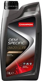 

Моторное масло Champion OEM Specific LL FE 0W-20 1л
