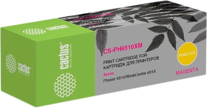 

Картридж CACTUS CS-PH6510XM (аналог Xerox 106R03694)