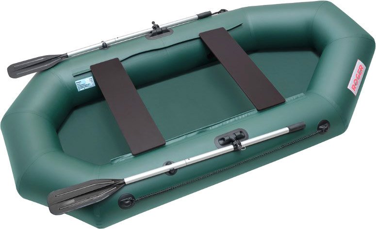 Гребная лодка Roger Boat SL 2500 (зеленый)