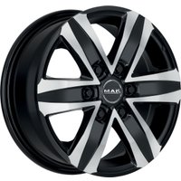 Литые диски MAK Stone 6 18x8" 6x139.7мм DIA 106.1мм ET 15мм Black Mirror
