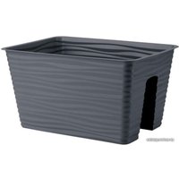 Кашпо Form-Plastic Sahara 4450-014 (антрацит)