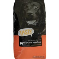Сухой корм для собак Tasty Для взрослых собак с говядиной 2.2 кг