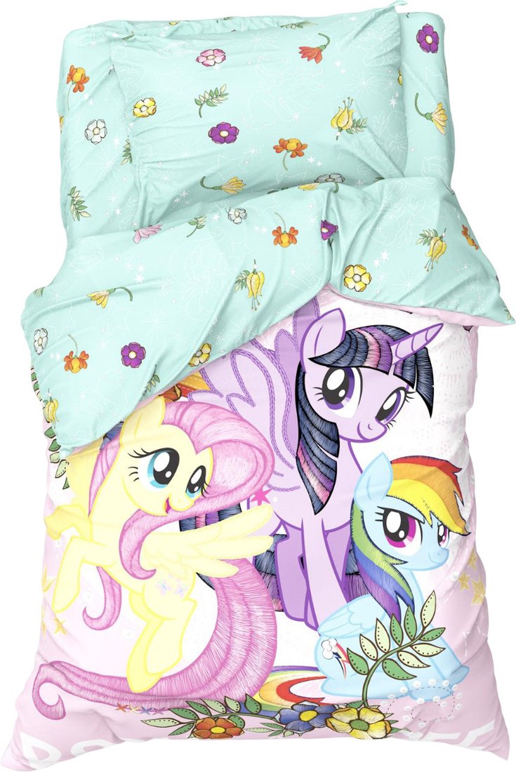 

1.5-спальный комплект постельного белья Этель 1.5сп Команда пони 5270999