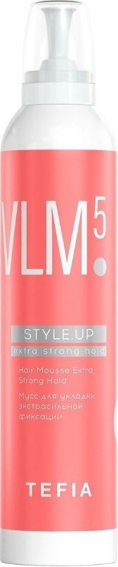 

Мусс Tefia для укладки волос Style.Up экстрасильной фиксации 300 мл