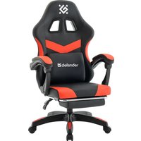 Игровое (геймерское) кресло Defender Runa Pro (черный/красный) в Бресте