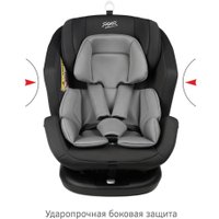 Детское автокресло Siger Ультра Isofix KRES3912 (антрацит/серый)