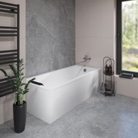 Ванна Lauter Aurora 170x70 21010070 (с ножками и сифоном 21Y32000 хром)