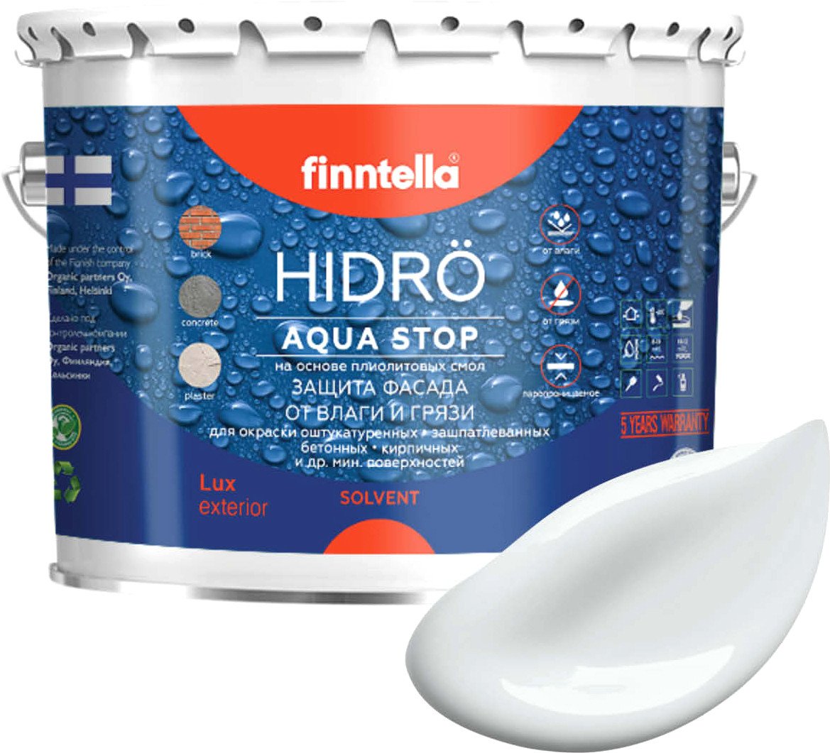

Краска Finntella Hidro Platinum F-14-1-3-FL064 2.7 л (бело-серый)