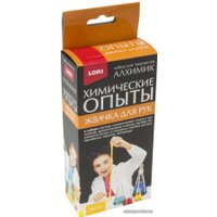 Набор для создания слайма Lori Химические опыты. Жвачка для рук Оп-052 (желтый) в Барановичах