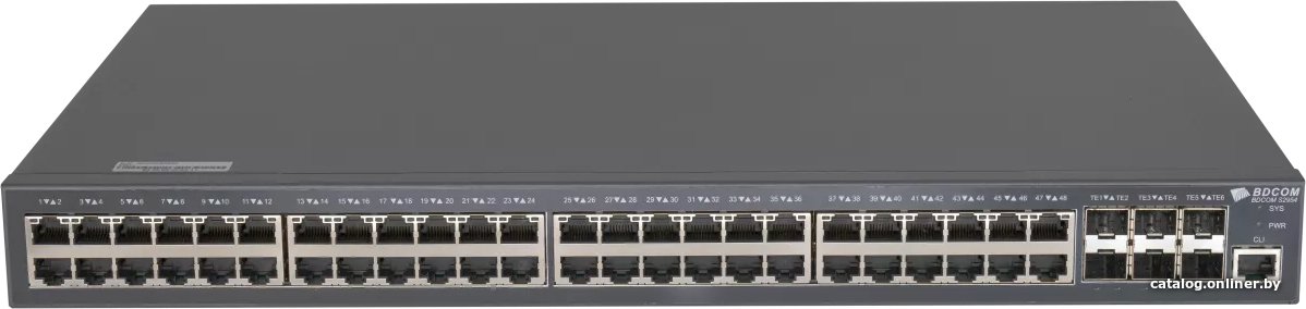 Управляемый коммутатор 3-го уровня BDCOM S2900-48T6X