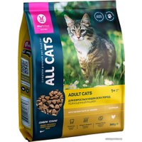 Сухой корм для кошек All Cats с курицей 350 г