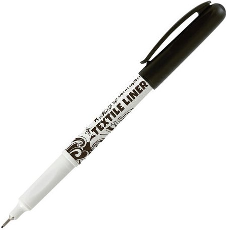 

Маркер специальный Centropen Textile Liner 2639/1 (черный)