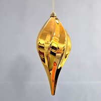 Елочная игрушка GreenTerra Сосулька 60см 202514 (золото)