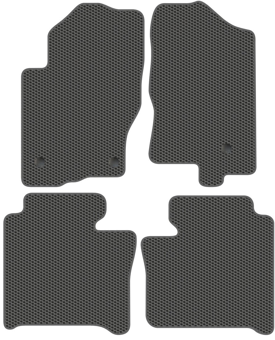 

Комплект ковриков для авто Alicosta Nissan Navara c бардачком II (пикап / D40) 2010 - 2015 (серый)