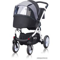 Коляска прогулочная «книга» BabyActive XQ (02, белая рама)