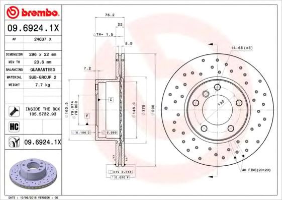 

Brembo 0969241X