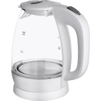 Электрический чайник Brevio Glass Kettle BV8008 (белый)