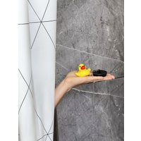 Шторка-занавеска для ванны Fresh Code Black Geometry 77049