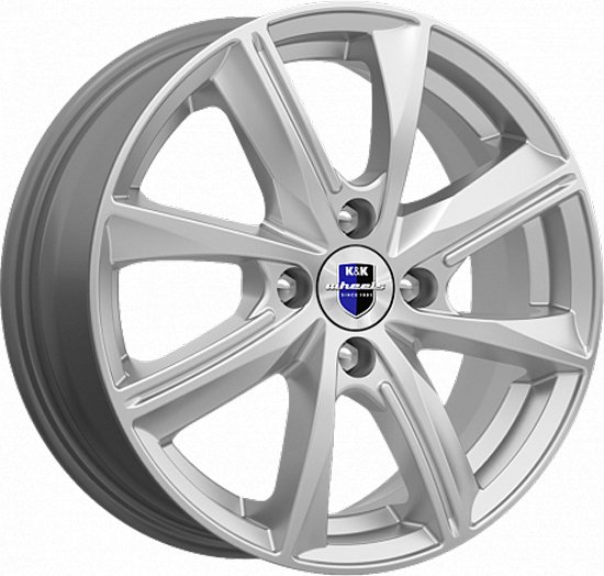 

Литые диски K&K Арнар 15x6" 4x100мм DIA 60.1мм ET 50мм Сильвер