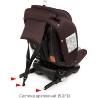 Детское автокресло Siger Престиж Isofix Lux KRES3946 (шоколад)