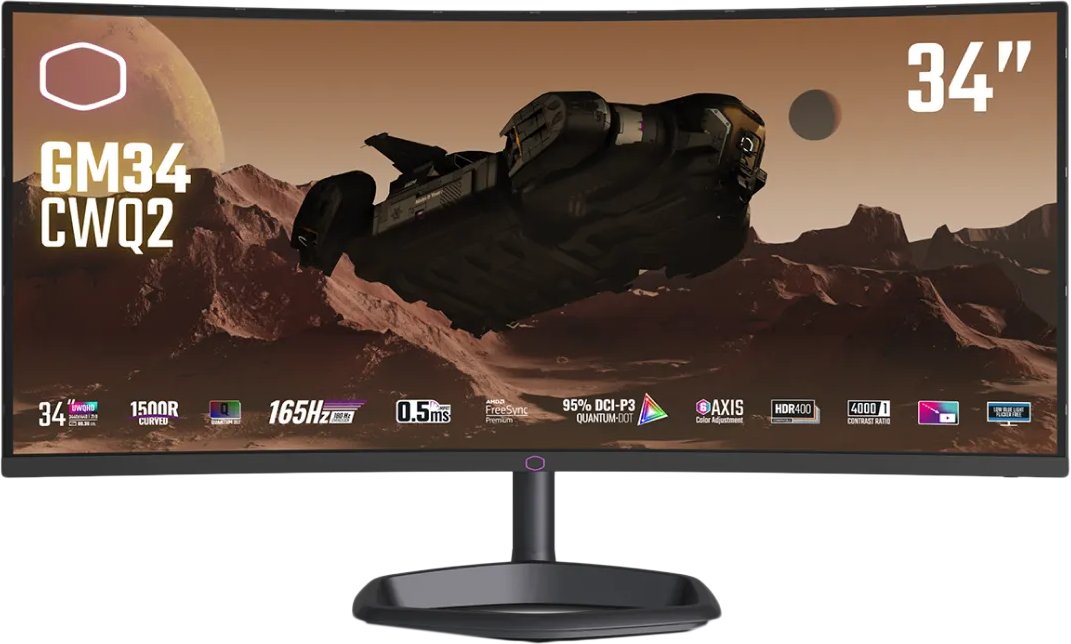 

Игровой монитор Cooler Master GM34-CWQ2